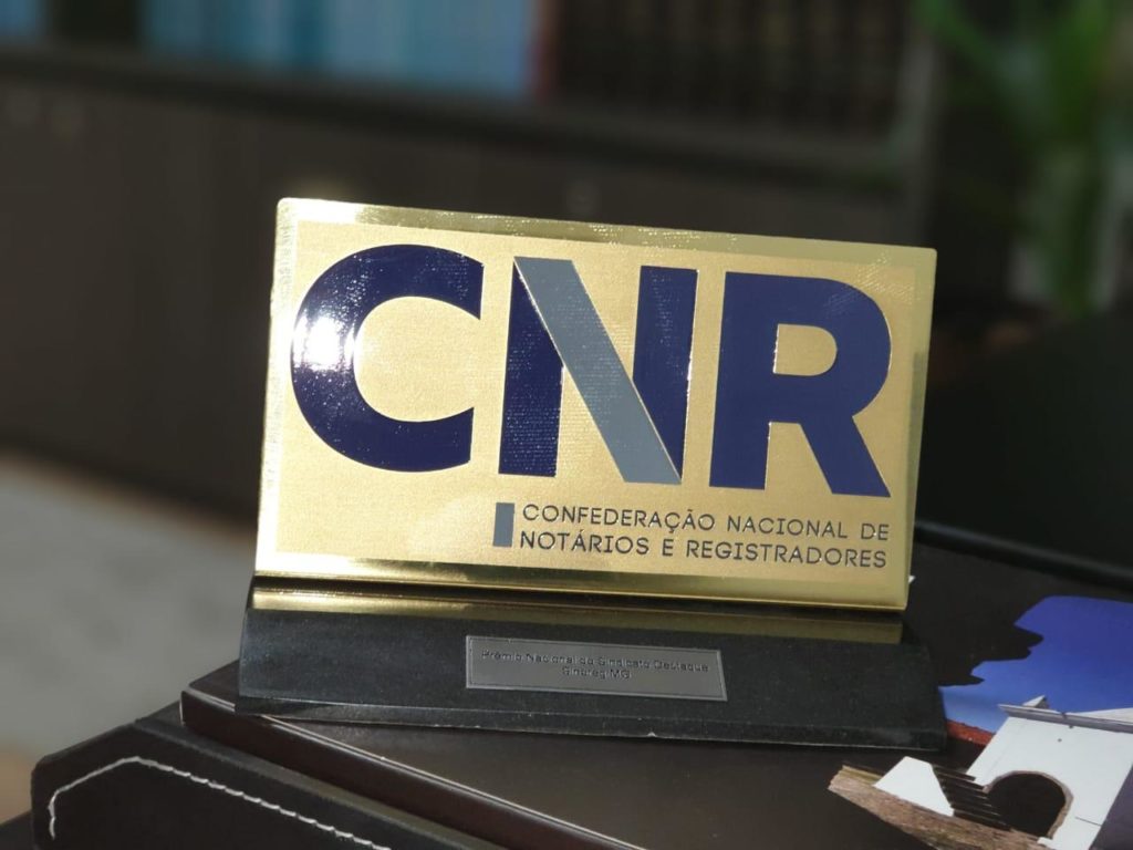 O Prêmio Nacional do Sindicato Destaque foi entregue pela Confederação Nacional de Notários e Registradores (CNR), durante a Conferência Nacional dos Cartórios (Concart 2019).