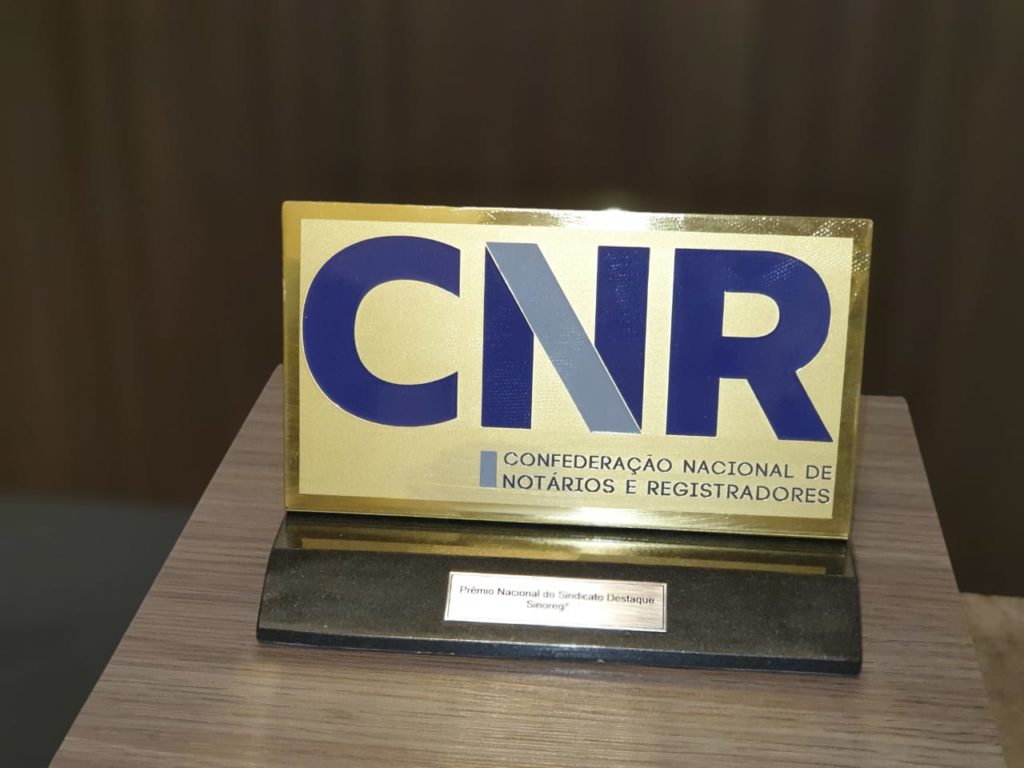 Presidente do Sinoreg-SC enaltece a premiação para sindicatos da CNR