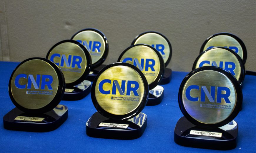 Um dos ganhadores do Prêmio Nacional dos Sindicatos foi o Sindicato dos Notários e Registradores de Santa Catarina (Sinoreg-SC).